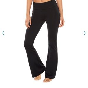 Women’s Gaian Zen Bootcut Yoga Pants Size L